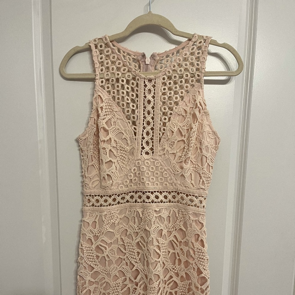 Formal pink dress